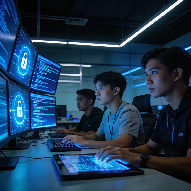 ห้องคณะสารสนเทศและความปลอดภัยของข้อมูล