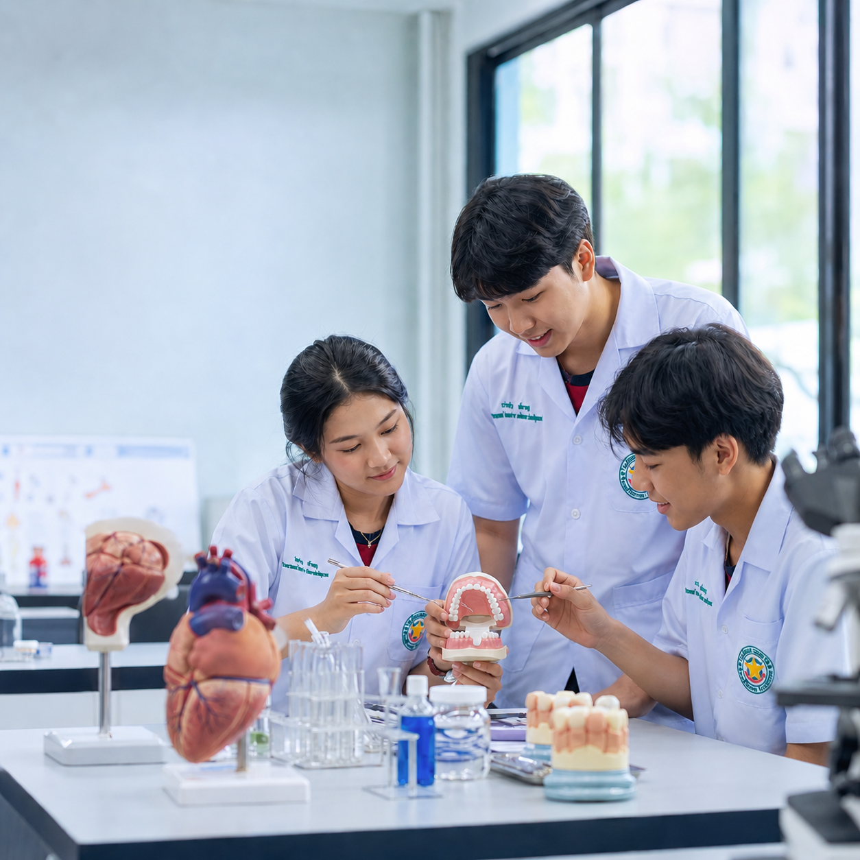 ห้องเตรียมแพทย์และสายวิทย์สุขภาพ โรงเรียนดาวนายร้อย